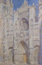 La Cathédrale de Rouen - Le portail (soleil)