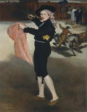 Mademoiselle V... en costume d'Espada