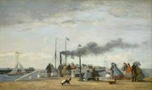 Jetée et quai de Trouville