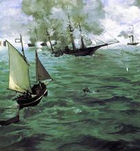 Bataille de Kearsarge et l'Alabama