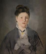 Portrait de Madame Manet de face