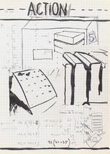 Étude de sculpture 36 - 1990