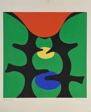 Pochoir, De la terre au divin, 1973
