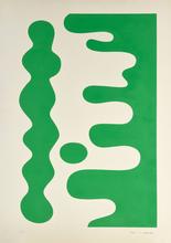 Pochoir, Totem (vert), 1973