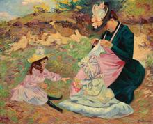 Madame Guillaumin et ses filles