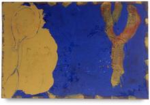 Paysage jaune, bleu - 1995