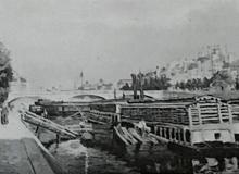 Pont Louis-Philippe et les Bateaux-Lavoirs