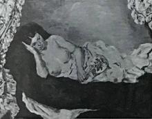 Femme nue couchée