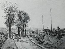 Paysage au chemin de fer