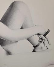 Sans paroles (Jambe avec sangle de chaussure)