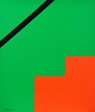 Composition sans titre (marches rouges), 1974