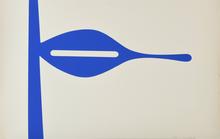 Pochoir Composition bleue, 1972