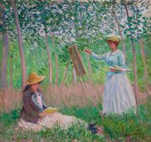 Dans le bois de Giverny