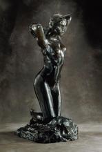 Faune à genoux