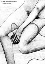 Anne : Genoux gauche - pubis "Le Rasoir électrique"