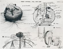 Projet de carnaval : N°5, Petit char - 1964