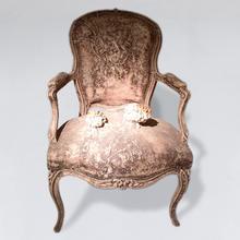 Germination d'un fauteuil Louis XV - 1963