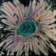 Sans titre, paillettes - 1980