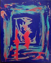 Sans titre, verticales rouges - 1980