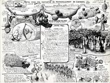 Projet de carnaval, Notes pour une tentative de renouvellement du Carnaval par l’Aliment Blanc - 1964