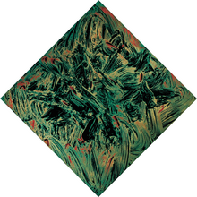 Velouté vert, rouge et or - 1980