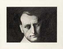 Portrait d'André Malraux jeune