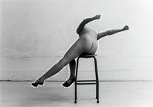 Nu et tabouret - version C - 2003