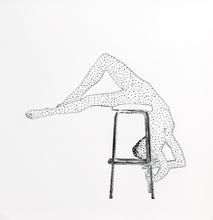 Nu sur tabouret 1 - 2018