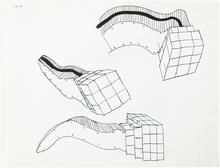 Projet de sculpture 2 - 1990