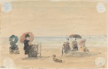 Ombrelles à Trouville