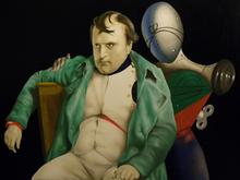 Sans paroles (De Chirico et le Napoléon de Delaroche)