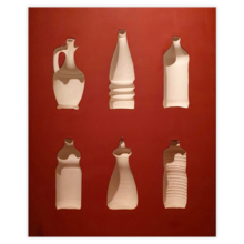 French Oil containers, 1965
