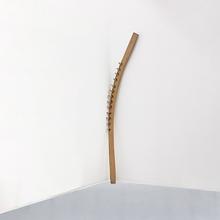 Sec, planche débitée, courbé par coins, collé, 1974