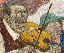 Violon en plein air