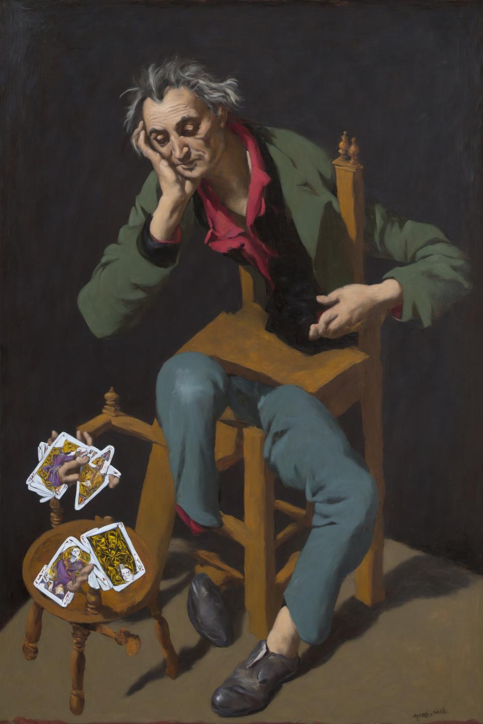 Le manipulateur de cartes © Garouste x EBB