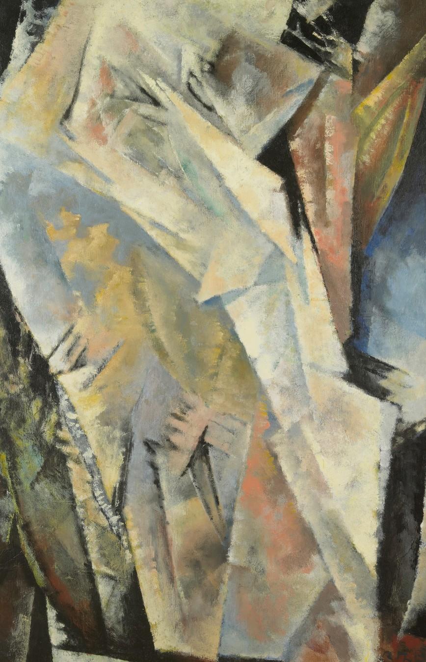 Rodolphe-Théophile Bosshard, La musique (détail), huile sur toile, 1948. Musée Jenisch Vevey