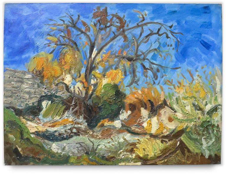 Catalogue raisonné, Henri Baviera, Arbres soleil et sècheresse — 1960-3215
