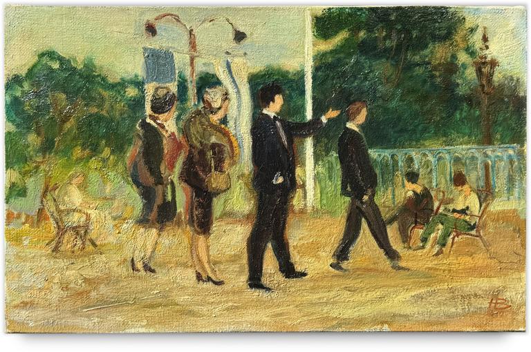 Catalogue raisonné, Henri Baviera, Jardin du Luxembourg — 1961
