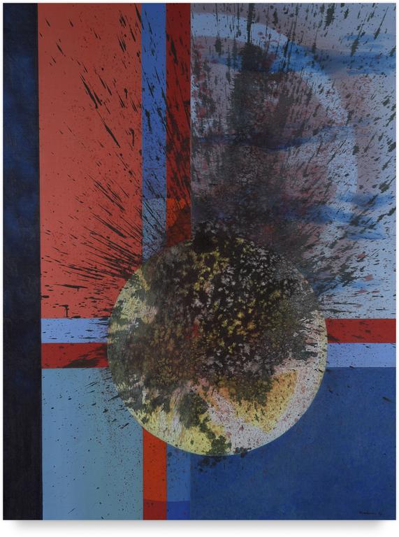 Catalogue raisonné, Henri Maccheroni, Bleus et rouges - 1969