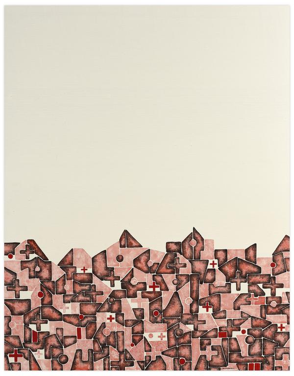 Catalogue raisonné, Henri Maccheroni, Archéologies blanches I - 1975