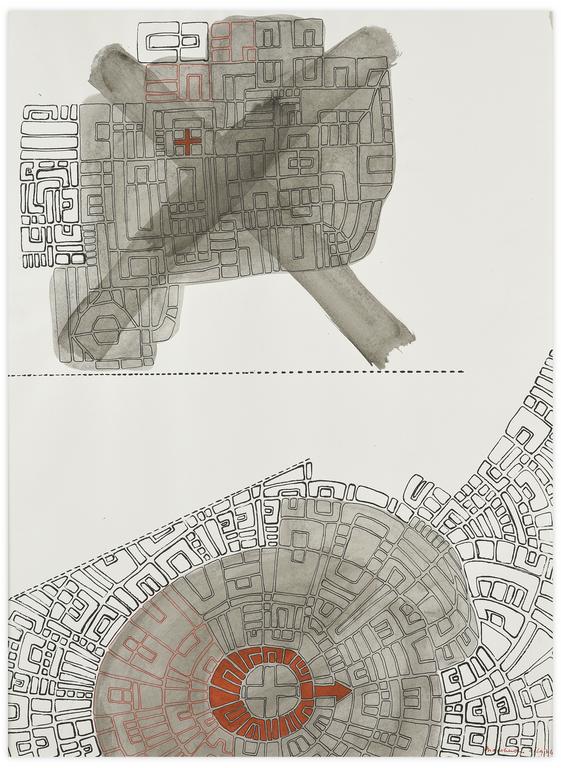 Catalogue raisonné, Henri Maccheroni, Archéologies blanches - 1974
