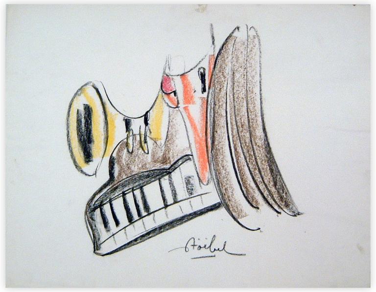 Catalogue raisonné, Edgar Stoëbel, "musique" — 