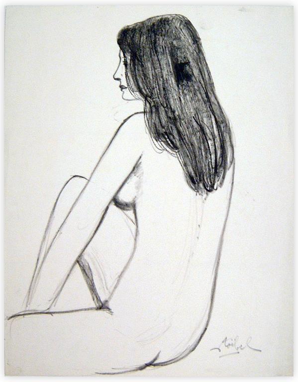 Catalogue raisonné, Edgar Stoëbel, femme nue — 