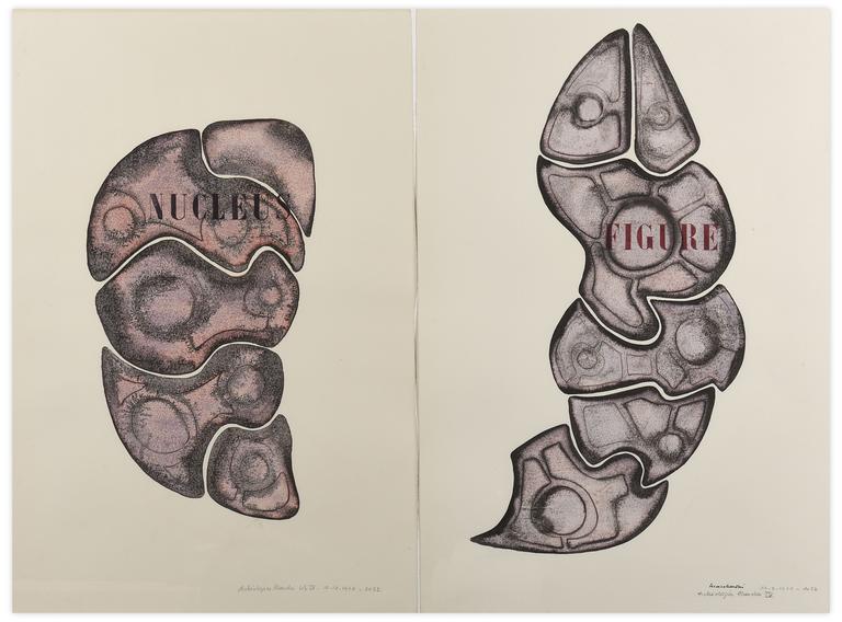 Catalogue raisonné, Henri Maccheroni, Archéologies blanches IV - 1976