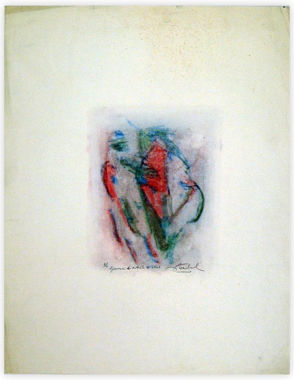 Catalogue raisonné, Edgar Stoëbel, litho 2/2 - épreuve d'artiste 2 : Etat — 