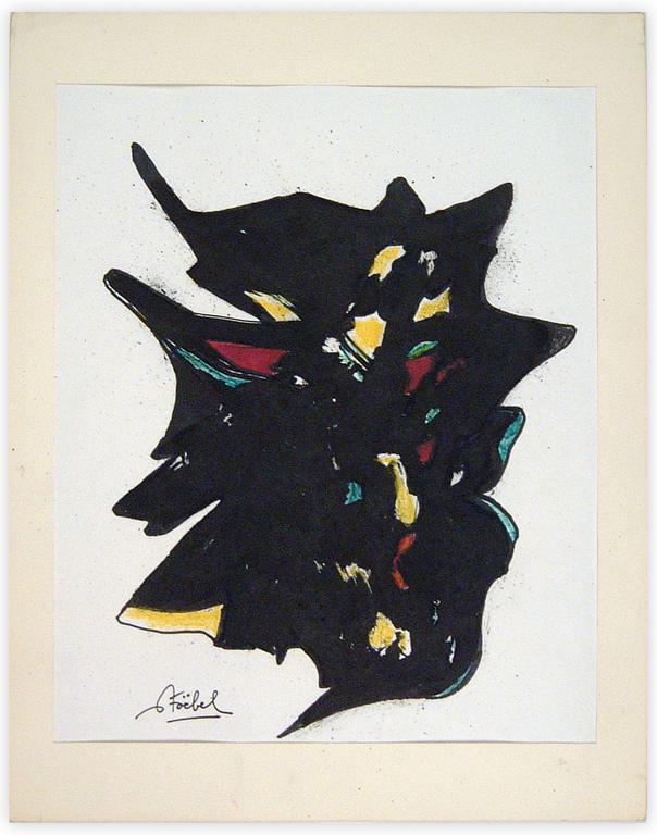 Catalogue raisonné, Edgar Stoëbel, abstract — 