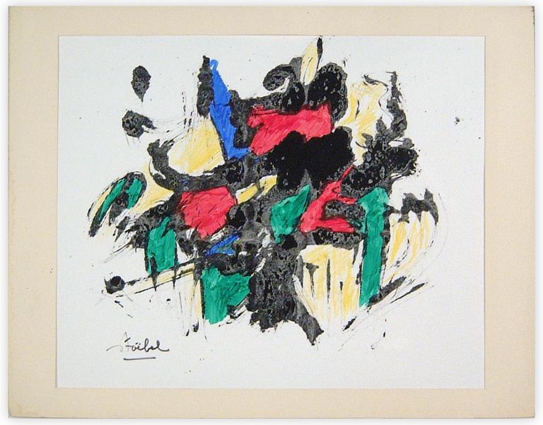Catalogue raisonné, Edgar Stoëbel, abstract — 