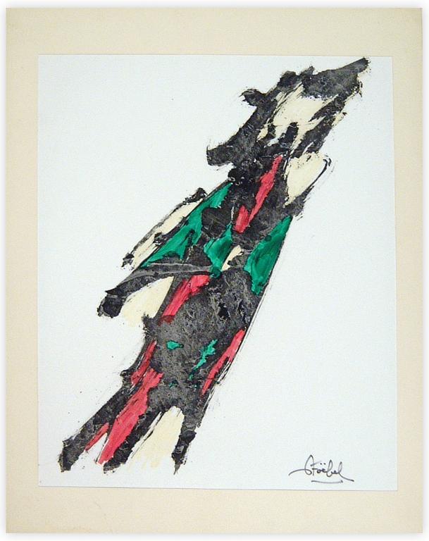 Catalogue raisonné, Edgar Stoëbel, "the 3 legs abstract beast" — 