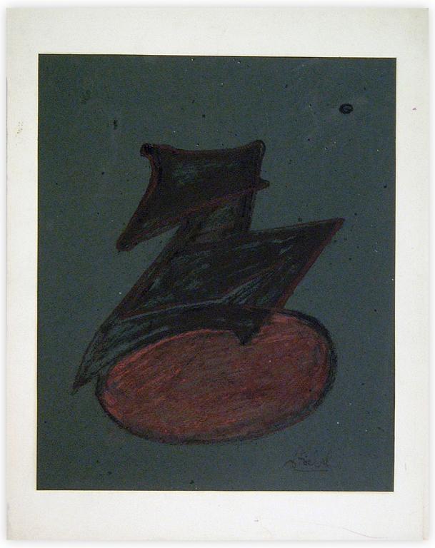 Catalogue raisonné, Edgar Stoëbel, abstract by night — 