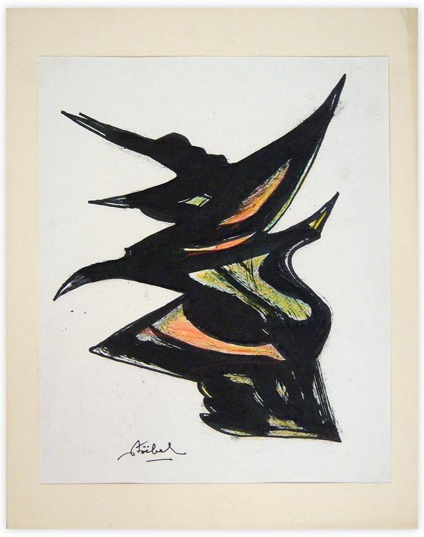 Catalogue raisonné, Edgar Stoëbel, abstract — 